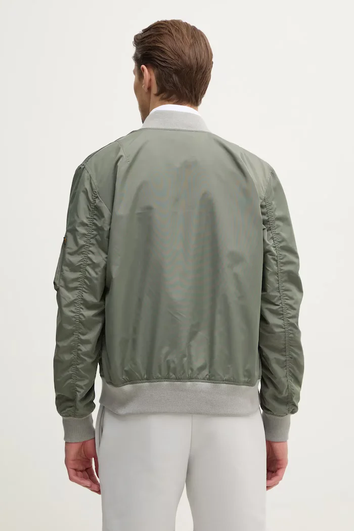Alpha Industries яке бомбър мъжко MA-1 TTC зелено 126101