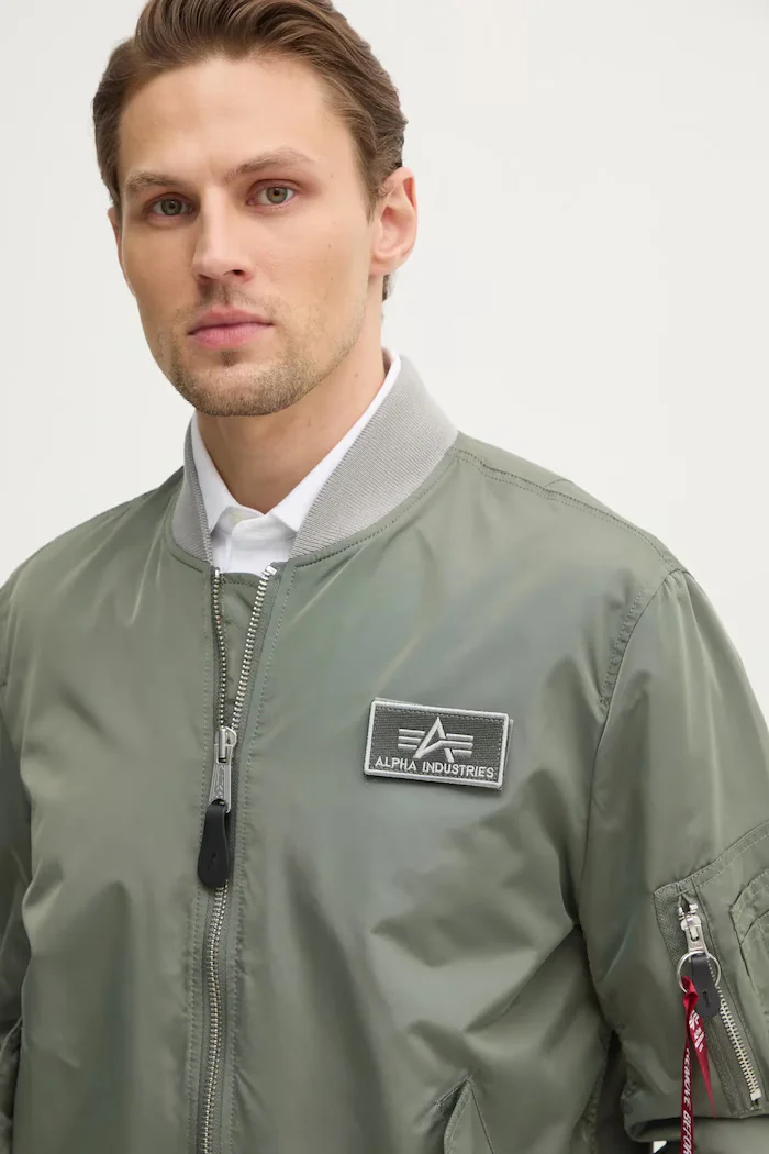 Alpha Industries яке бомбър мъжко MA-1 TTC зелено 126101