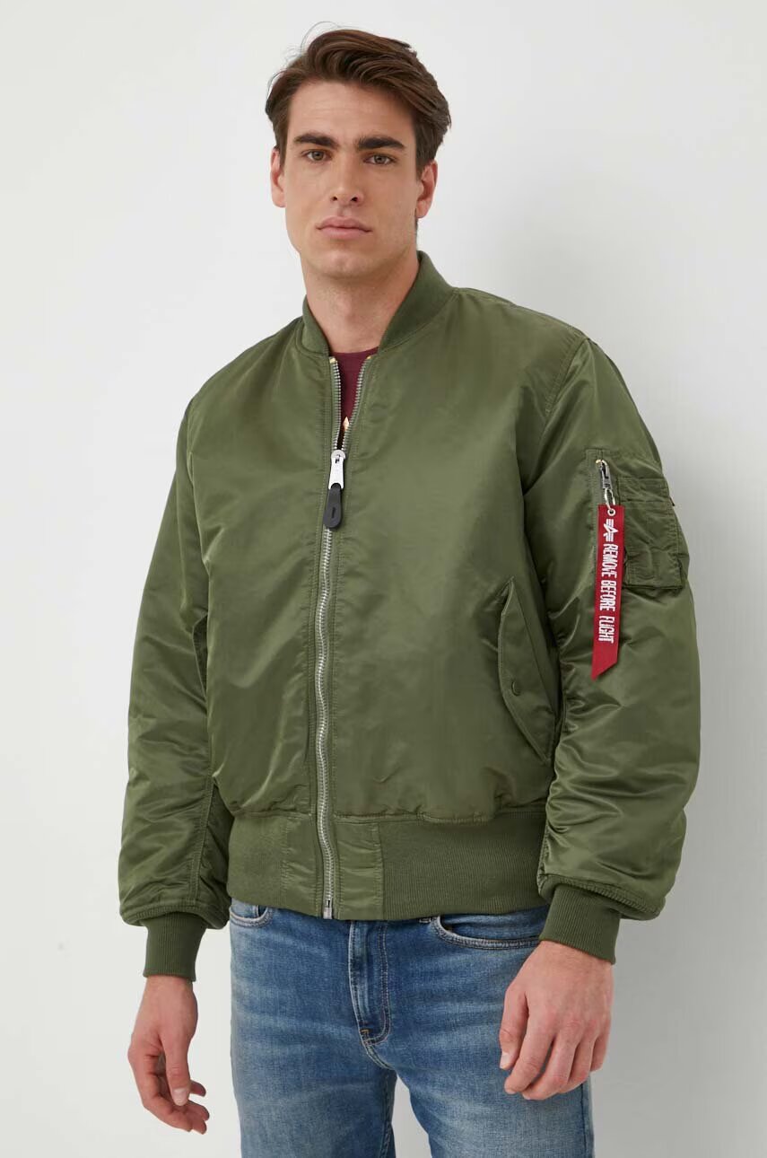 Alpha Industries Яке бомбър с две лица MA-1