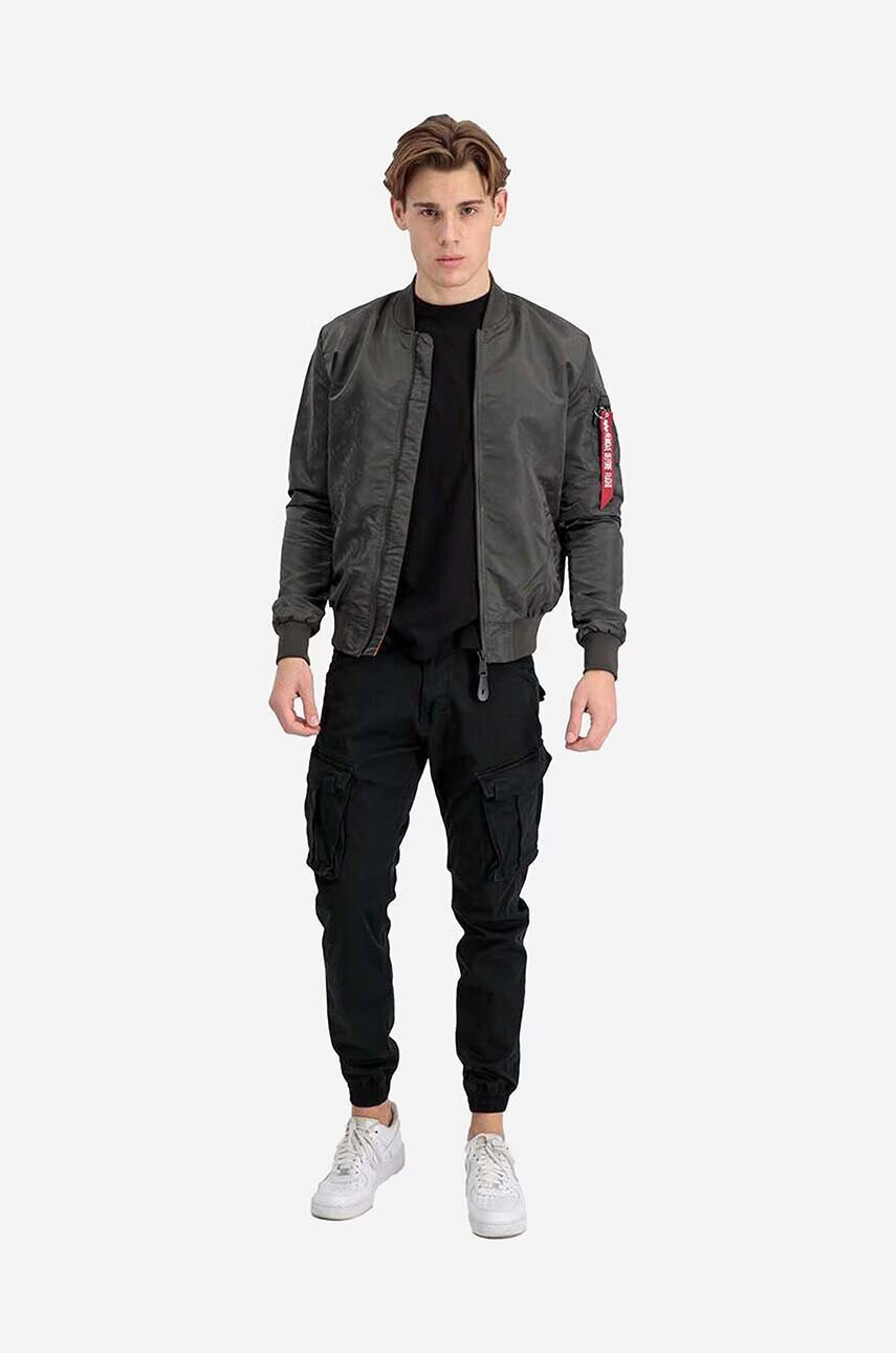 Alpha Industries Яке бомбър с две лица MA-1 LW AOP Rainbow Ref. 106109 136