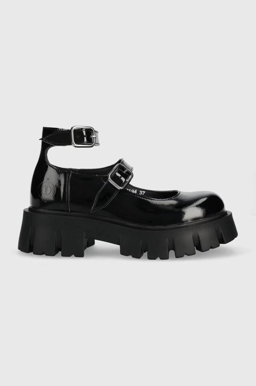 Altercore Половинки обувки Constance Vegan Black