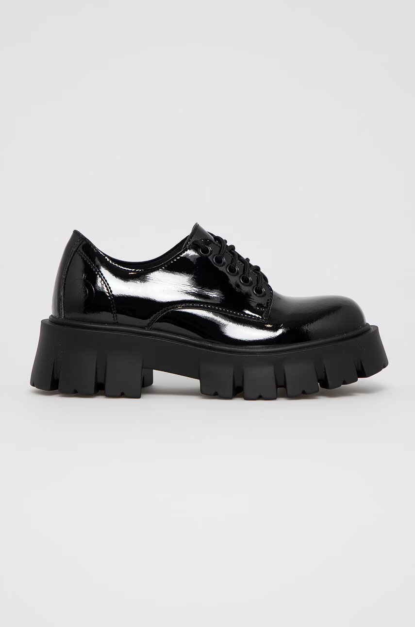 Altercore Половинки обувки Deidra Vegan Black Patent
