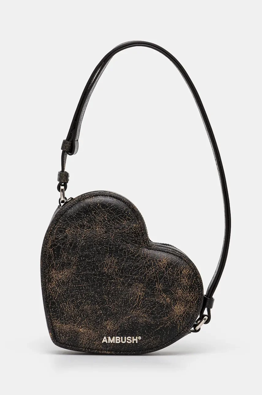 Ambush Чанта Crackle Heart Shoulder Bag