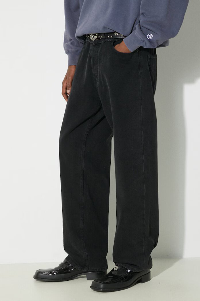 Ambush Дънки Waist Detail Denim Pants BMYB003S24DEN