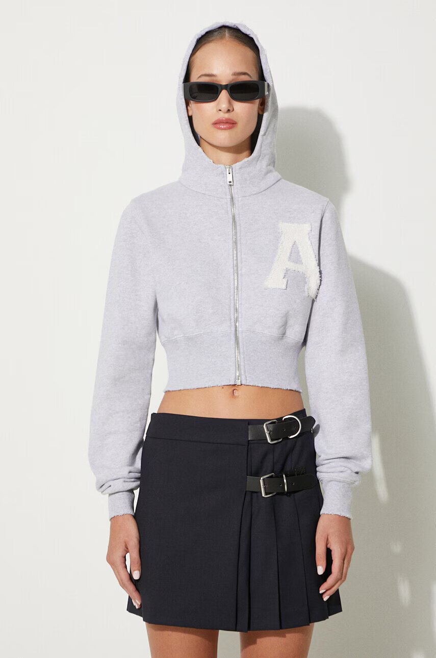 Ambush Памучен суичър Crop Hoodie