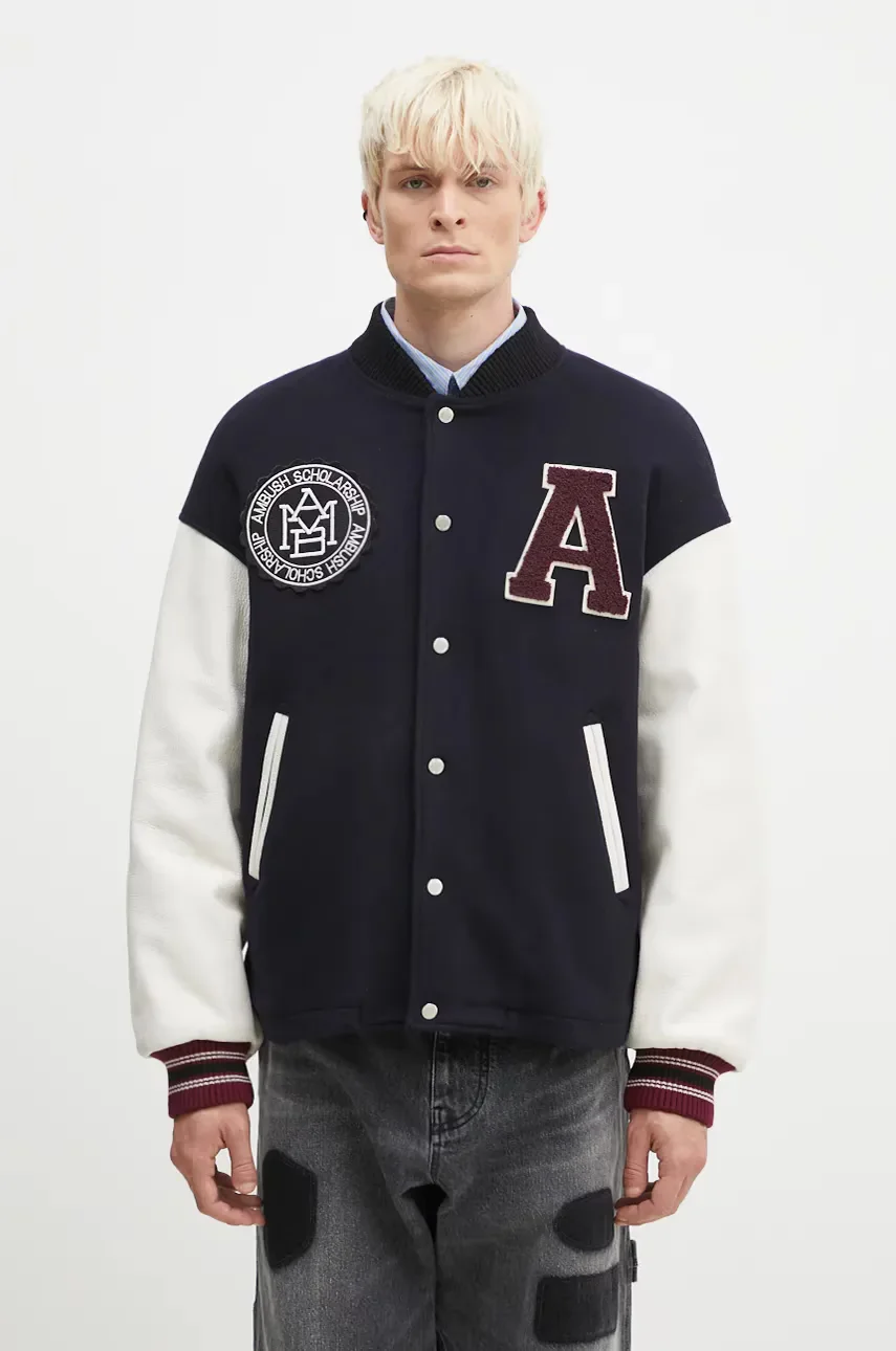 Ambush Вълнено яке Stadium Jacket