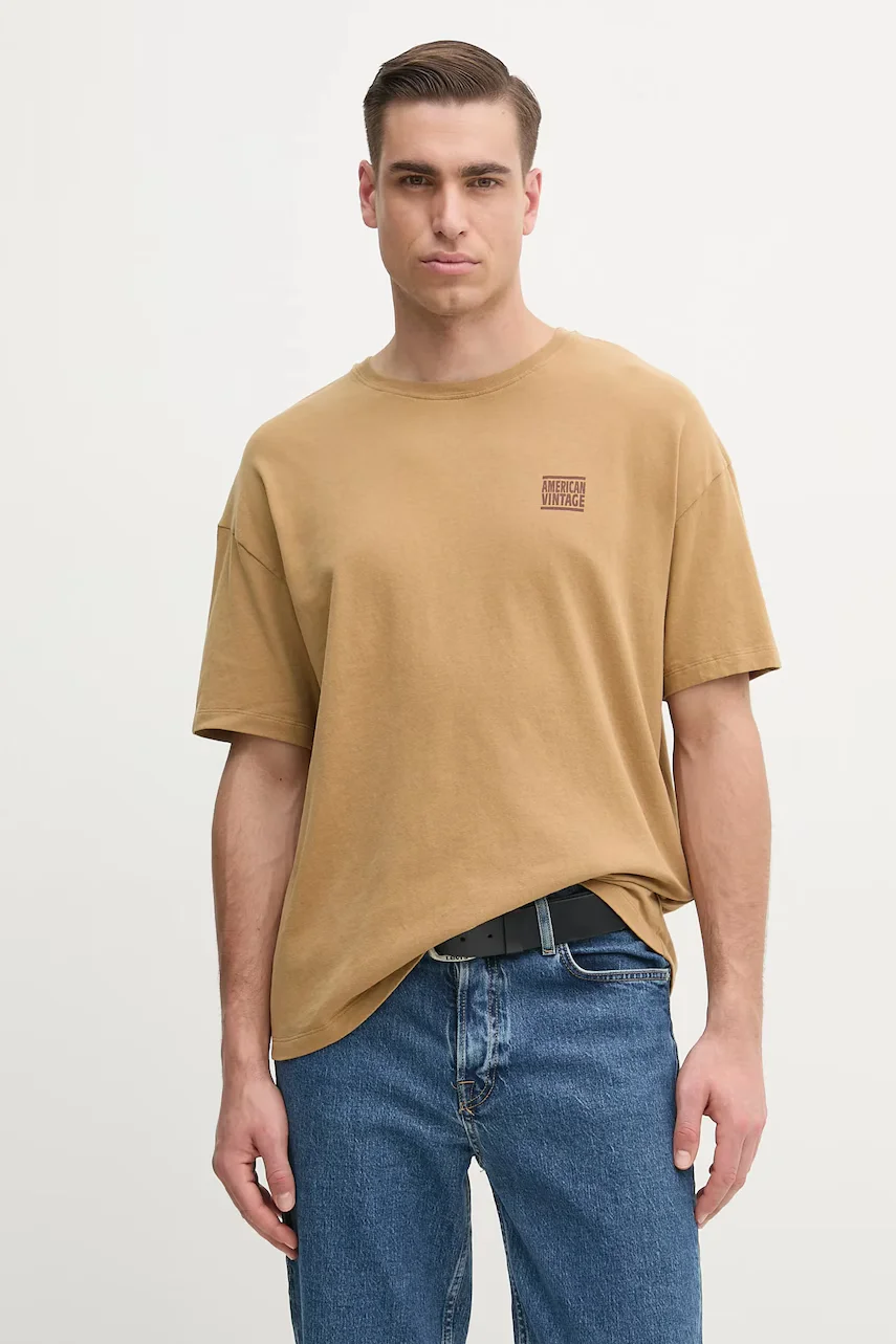 American Vintage Памучна тениска