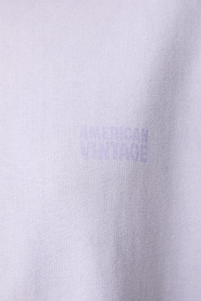 American Vintage суичър дамски от памук виолетов JIT03A