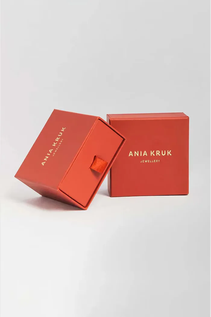 ania kruk Сребърна обица за пиърсинг SRUKS2570