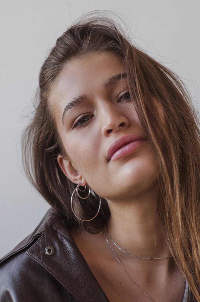 ania kruk Сребърни обици Trendy