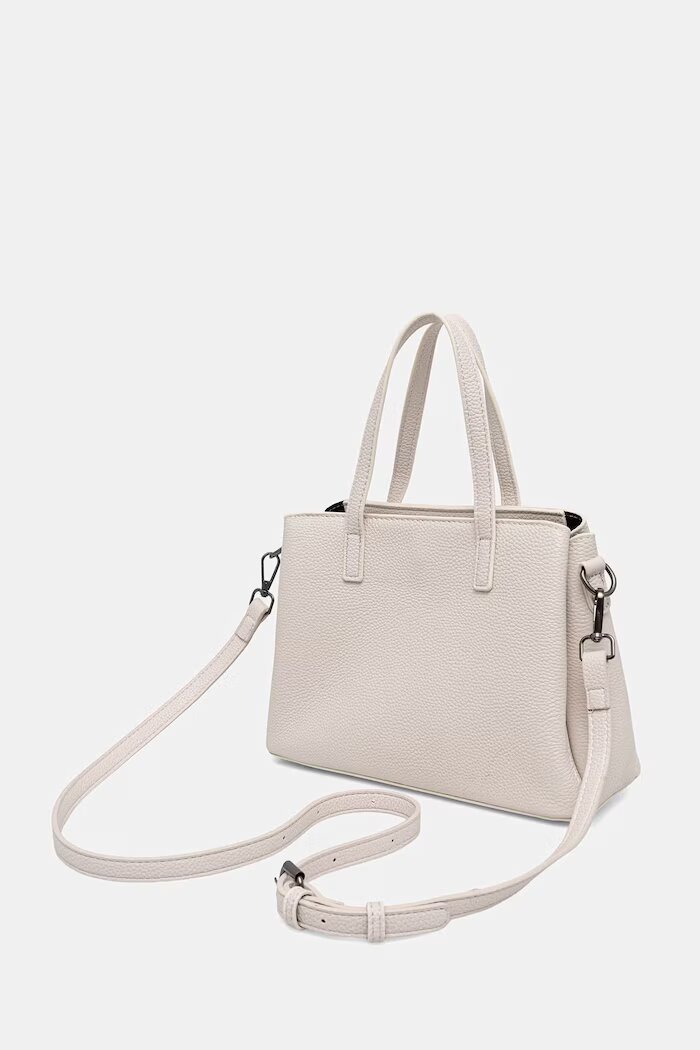 Answear.LAB чанта crossbody дамска от кожа бежова