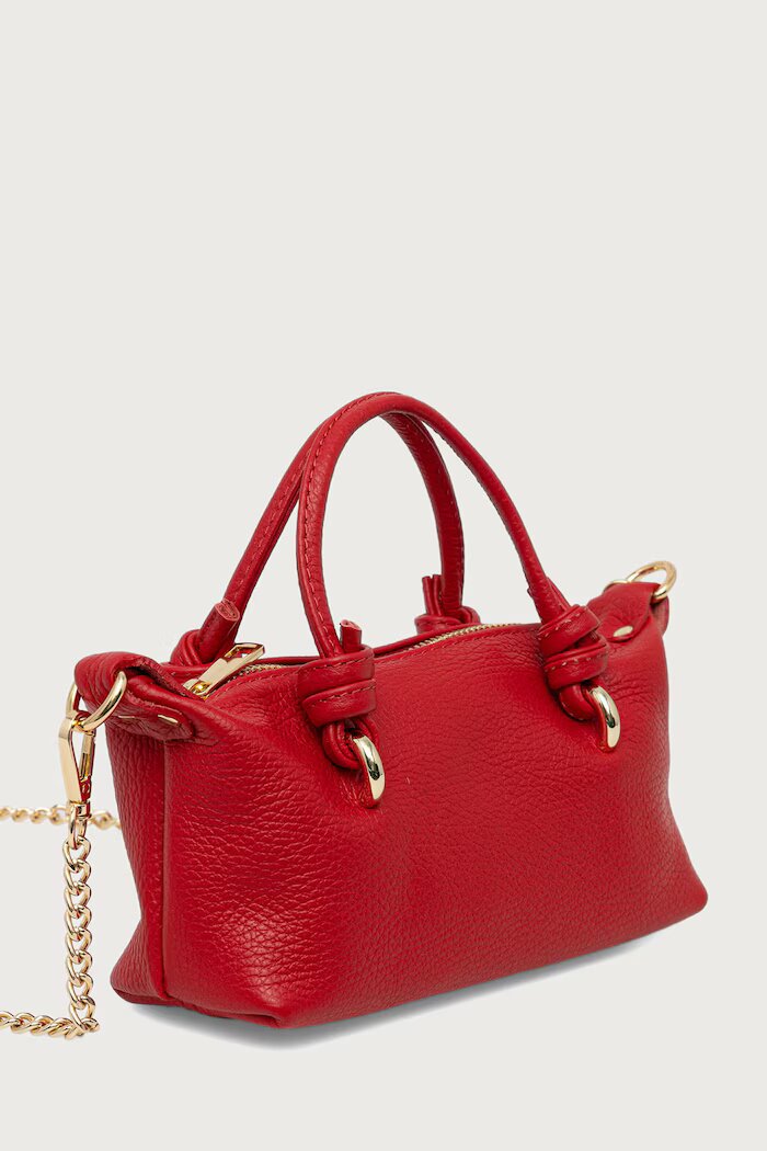 Answear.LAB чанта crossbody дамска от кожа червена