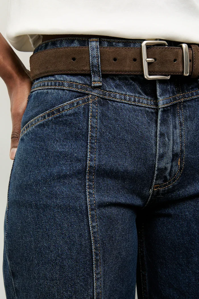 Answear.LAB дънки bootcut дамски тъмносини
