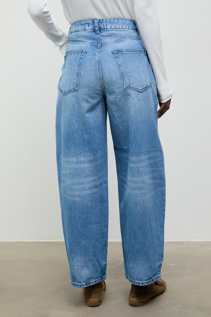 Answear.LAB дънки slouchy дамски сини