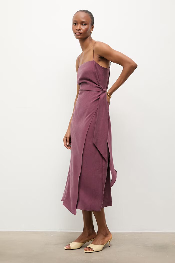 Answear.LAB Кожени чехли from the Unscripted collection в бежово с тънък ток