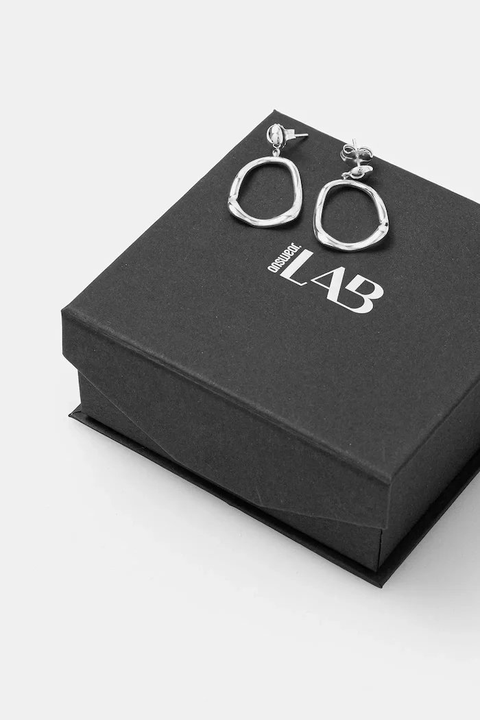 Answear.LAB Сребърни обици