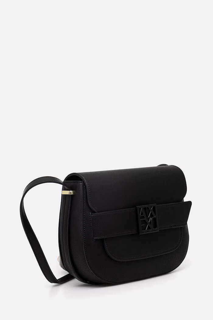 ARMANI EXCHANGE чанта crossbody дамска от имитация на кожа черна XW002588 AF13672