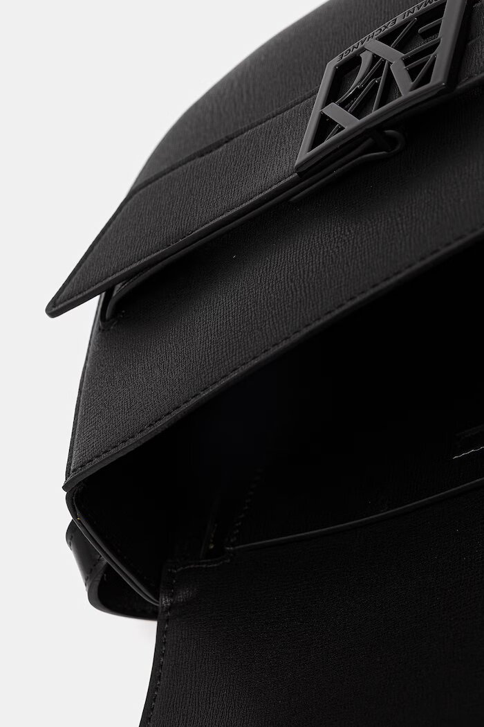 ARMANI EXCHANGE чанта crossbody дамска от имитация на кожа черна XW002588 AF13672