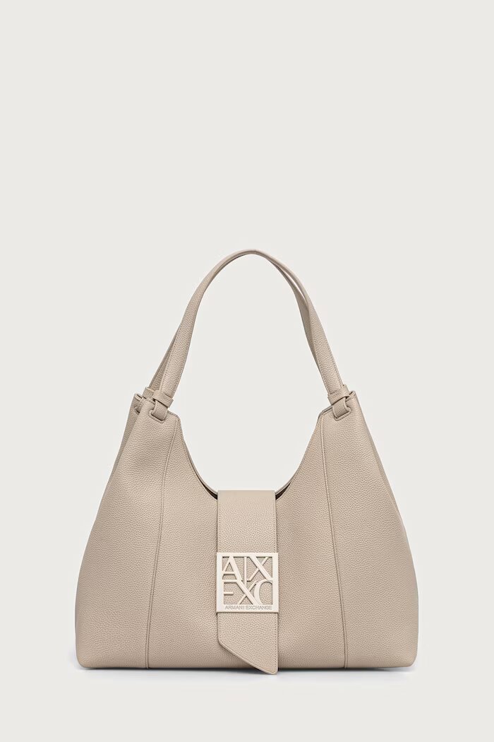 ARMANI EXCHANGE чанта дамска от имитация на кожа бежова XW003002 AF11902