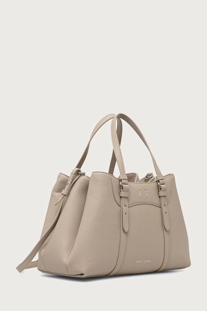 ARMANI EXCHANGE чанта дамска от имитация на кожа бежова XW003035 AF26578