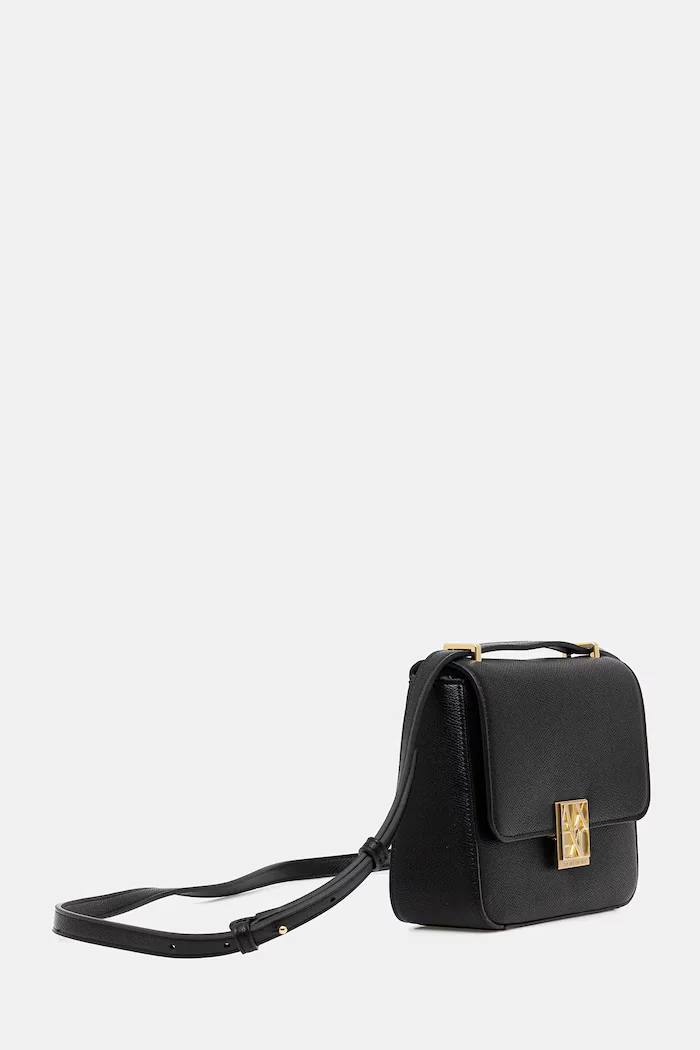 ARMANI EXCHANGE чанта дамска от имитация на кожа черна XW002169 AF19895