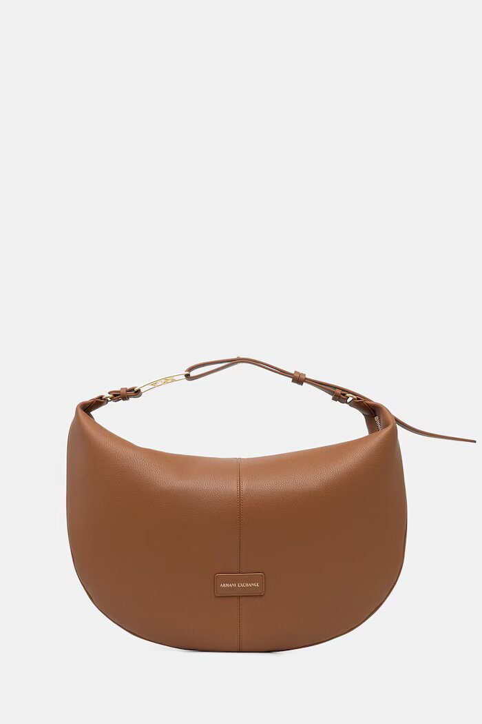 ARMANI EXCHANGE чанта дамска от имитация на кожа кафява XW001573 AF15632