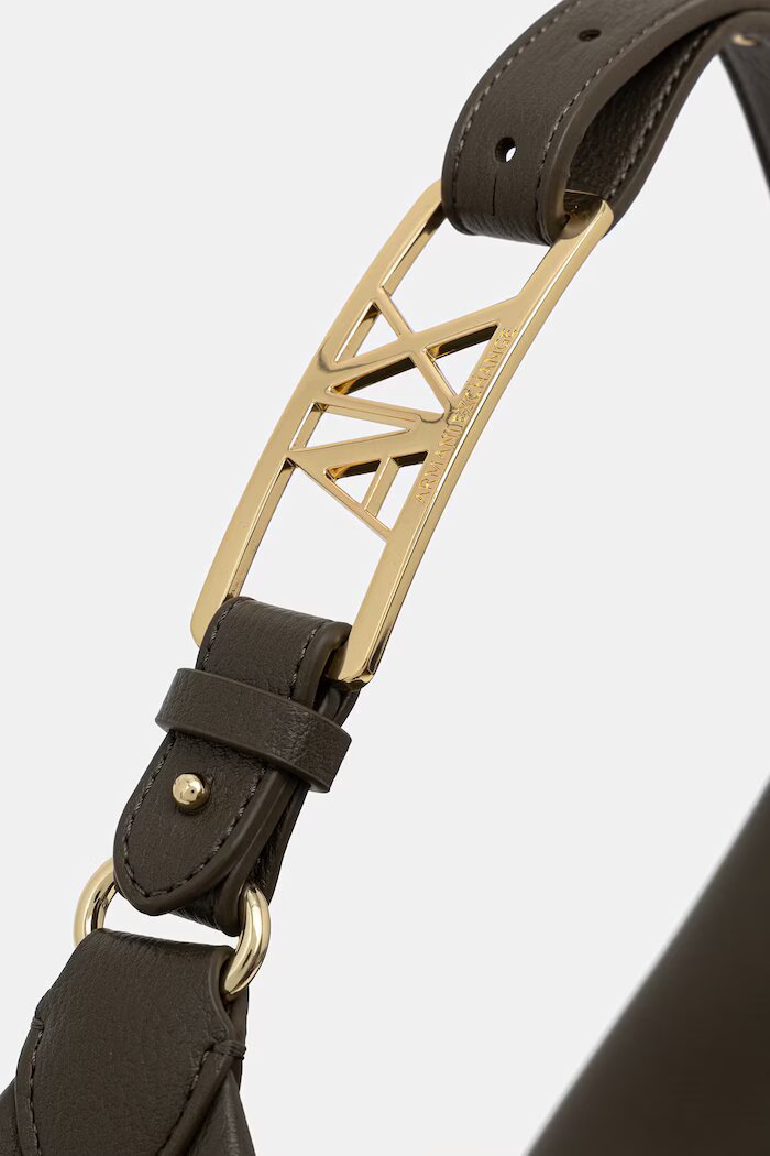 ARMANI EXCHANGE чанта дамска от имитация на кожа зелена XW001573 AF15632
