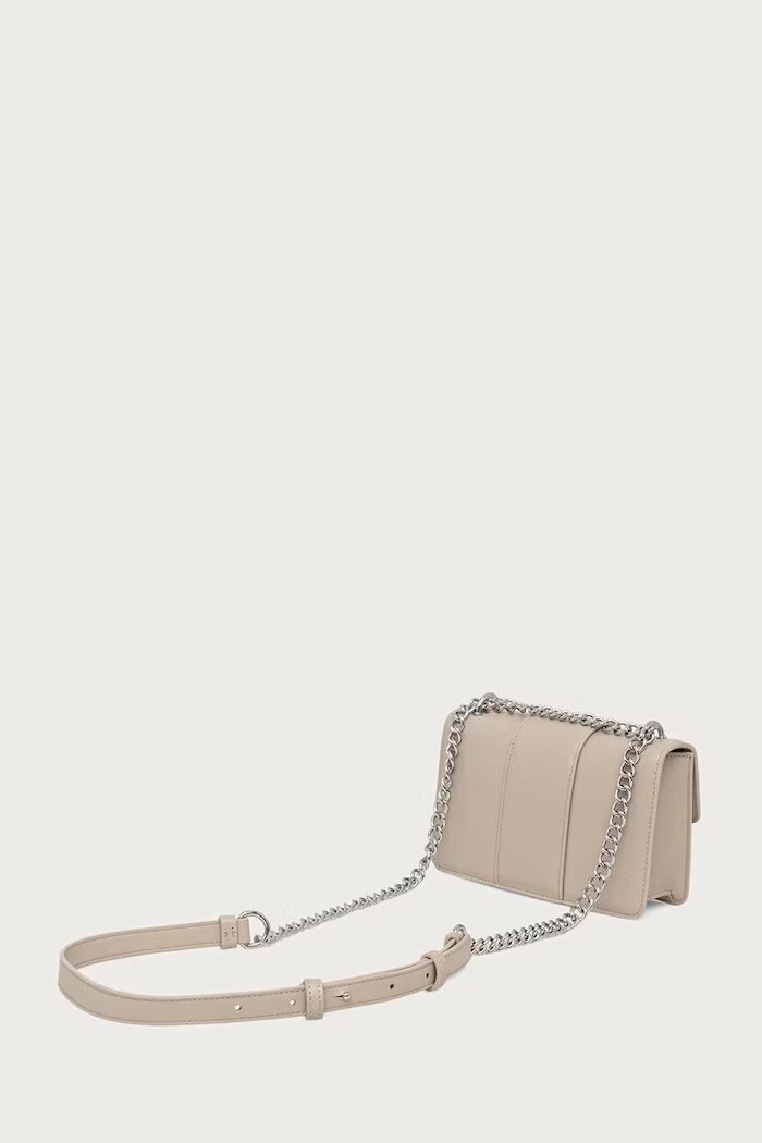 ARMANI EXCHANGE чанта с регулируема дръжка дамска от имитация на кожа бежова XW000071 AF12039