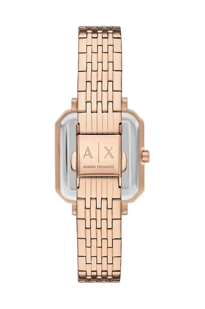 ARMANI EXCHANGE Часовник и гривна в златисто AX7164SET