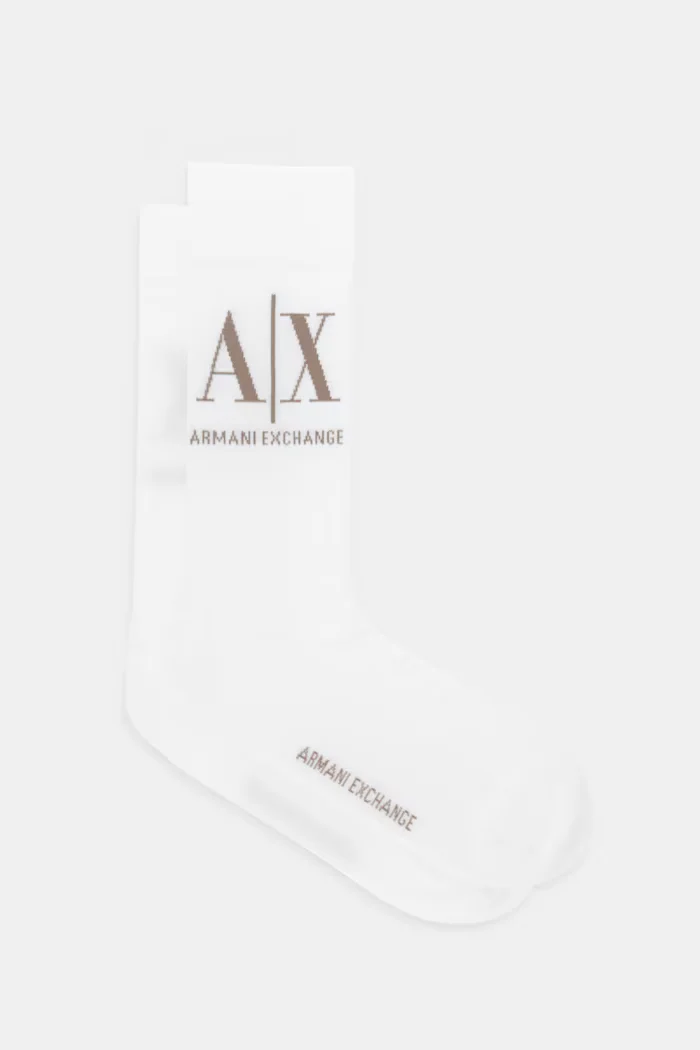 ARMANI EXCHANGE Чорапи в бяло 953033 CC653