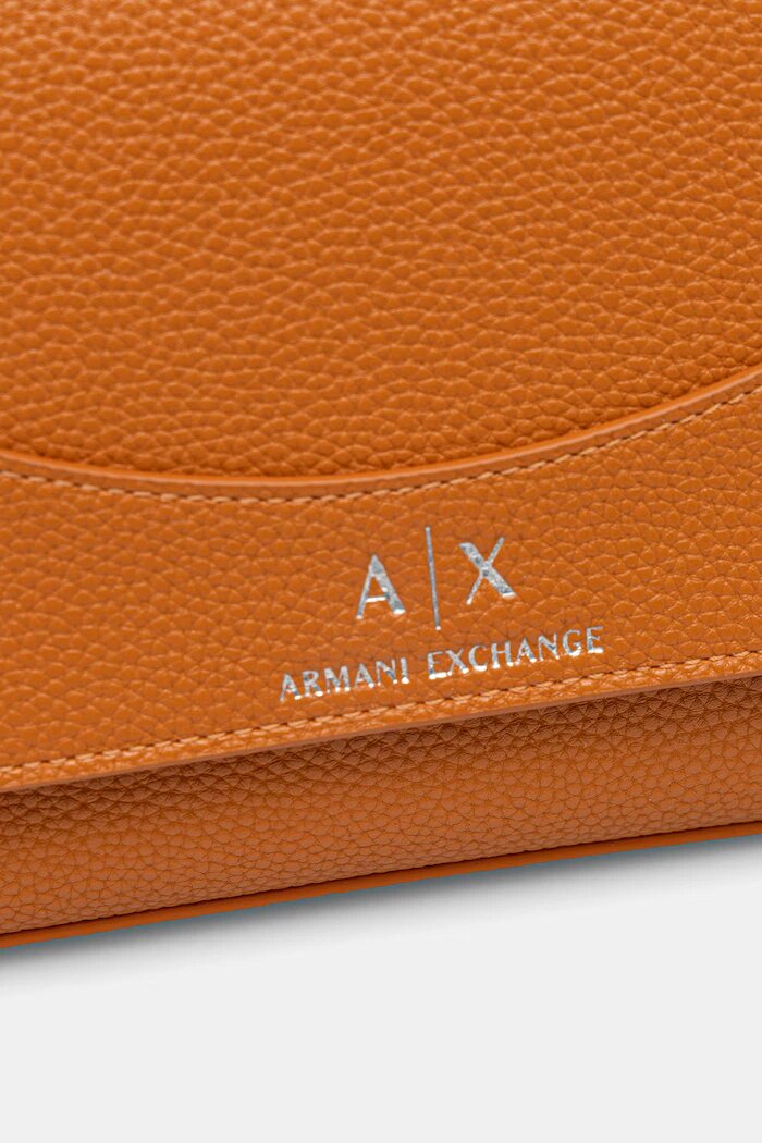 ARMANI EXCHANGE дамска чанта от имитация на кожа оранжева 942912 CC783