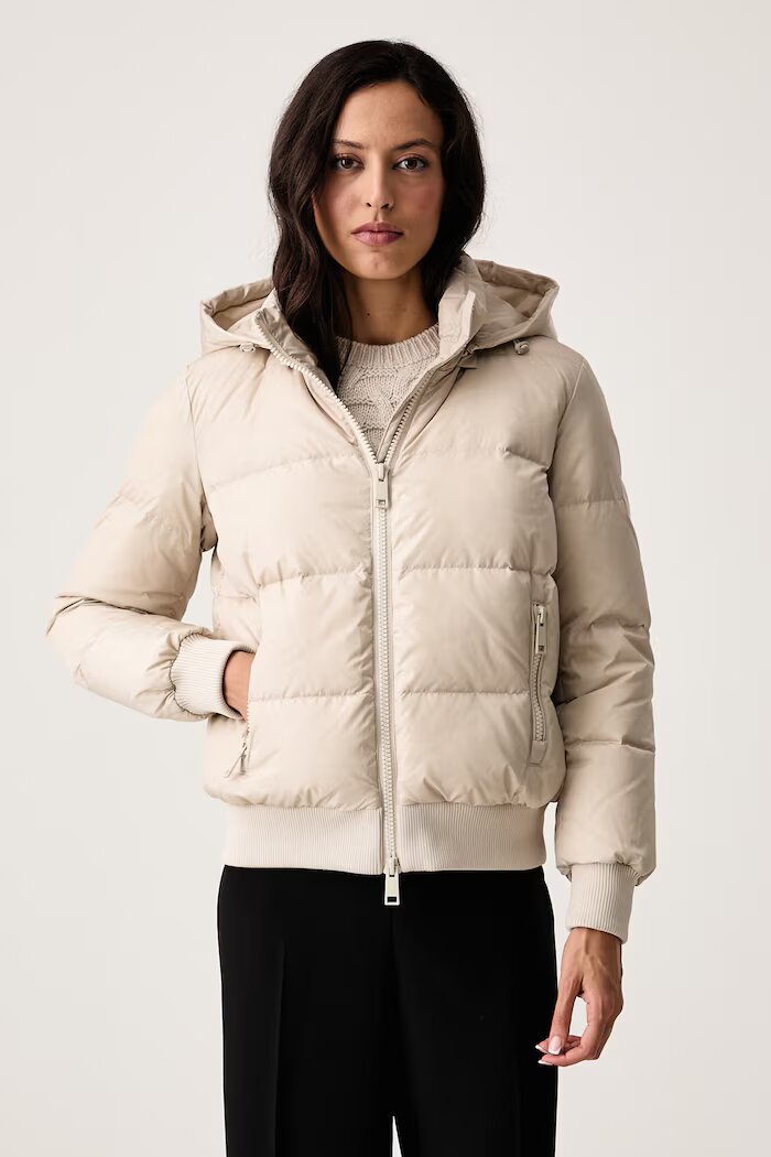 ARMANI EXCHANGE късо яке дамско бежово XW000228 AF12286
