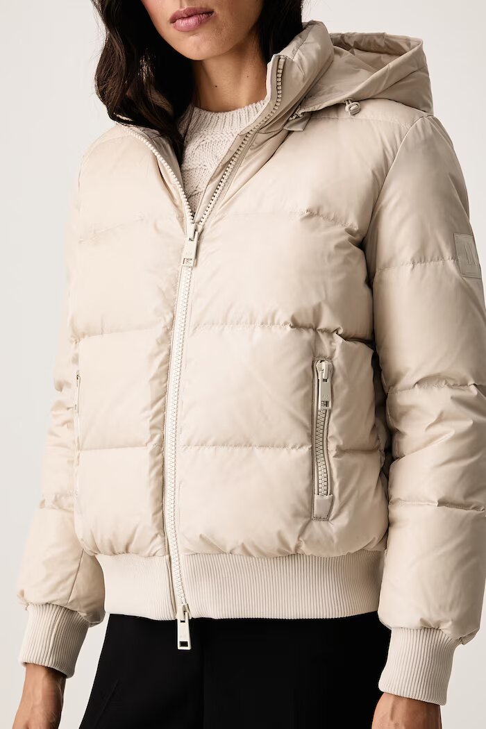 ARMANI EXCHANGE късо яке дамско бежово XW000228 AF12286