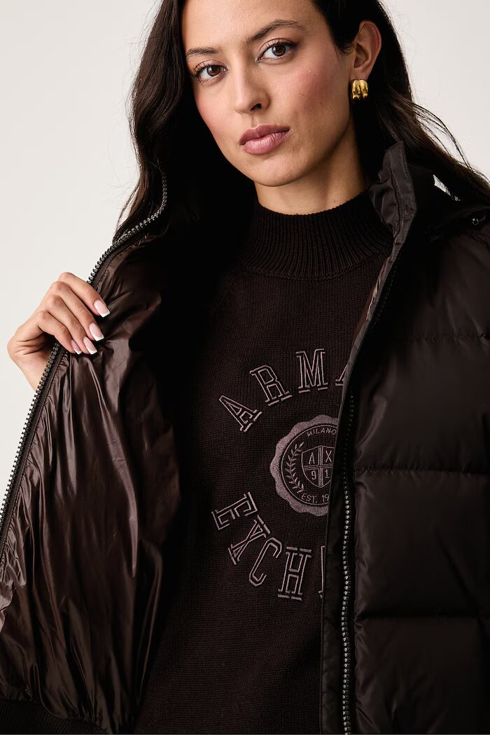 ARMANI EXCHANGE късо яке дамско кафяво XW000228 AF12286