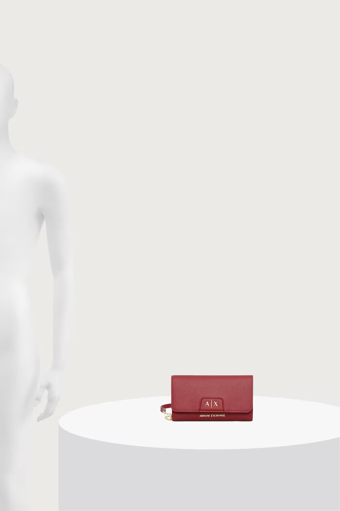 ARMANI EXCHANGE клъч дамски от имитация на кожа бордо XW000358 AF26570
