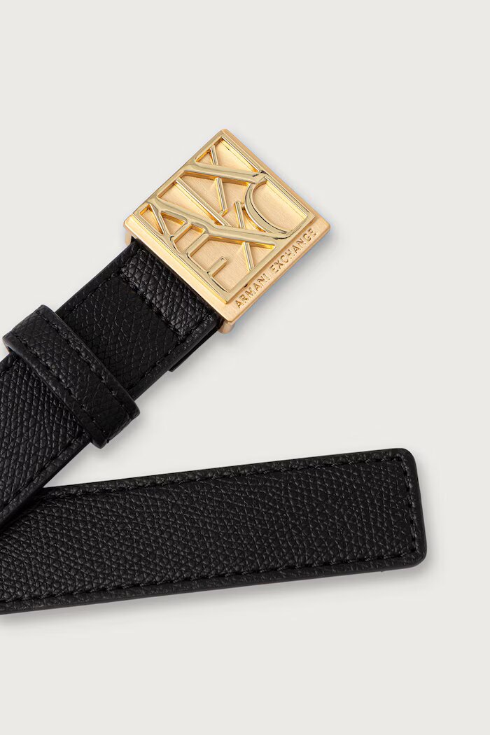 ARMANI EXCHANGE колан дамски от имитация на кожа черен XW002223 AF19895