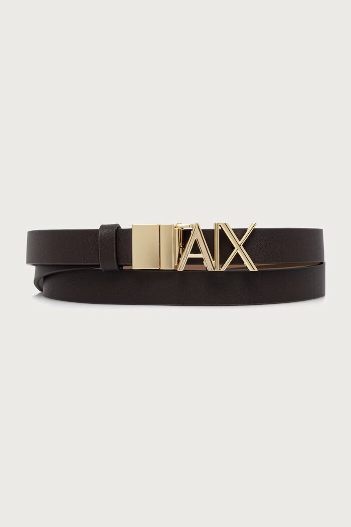 ARMANI EXCHANGE колан дамски от кожа кафяв XW002127 AF17157