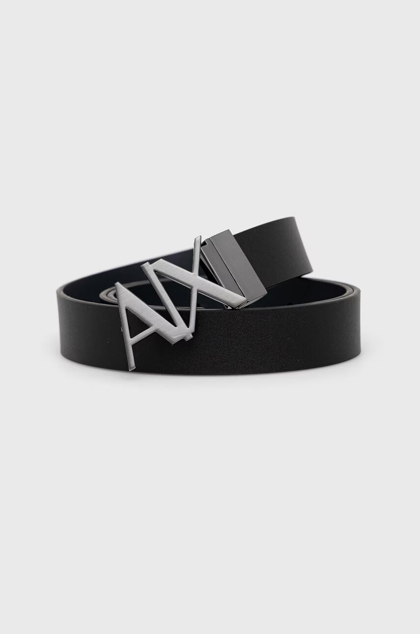 ARMANI EXCHANGE Кожен колан с две лица