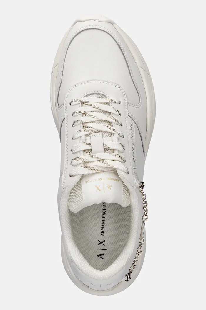 ARMANI EXCHANGE Кожени маратонки в бяло XW001617 AF17443 M0107