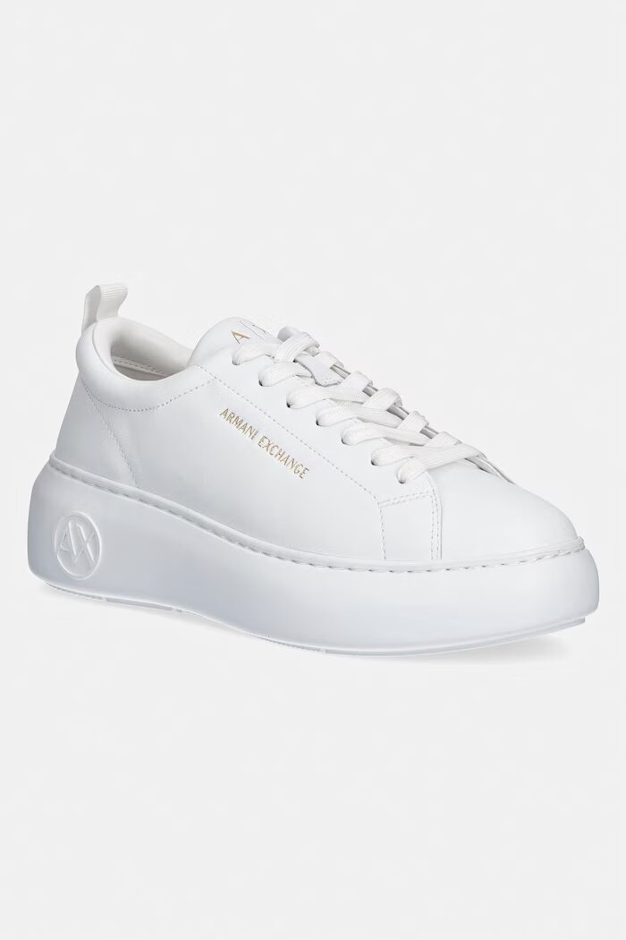 ARMANI EXCHANGE Маратонки Женски бели На платформата