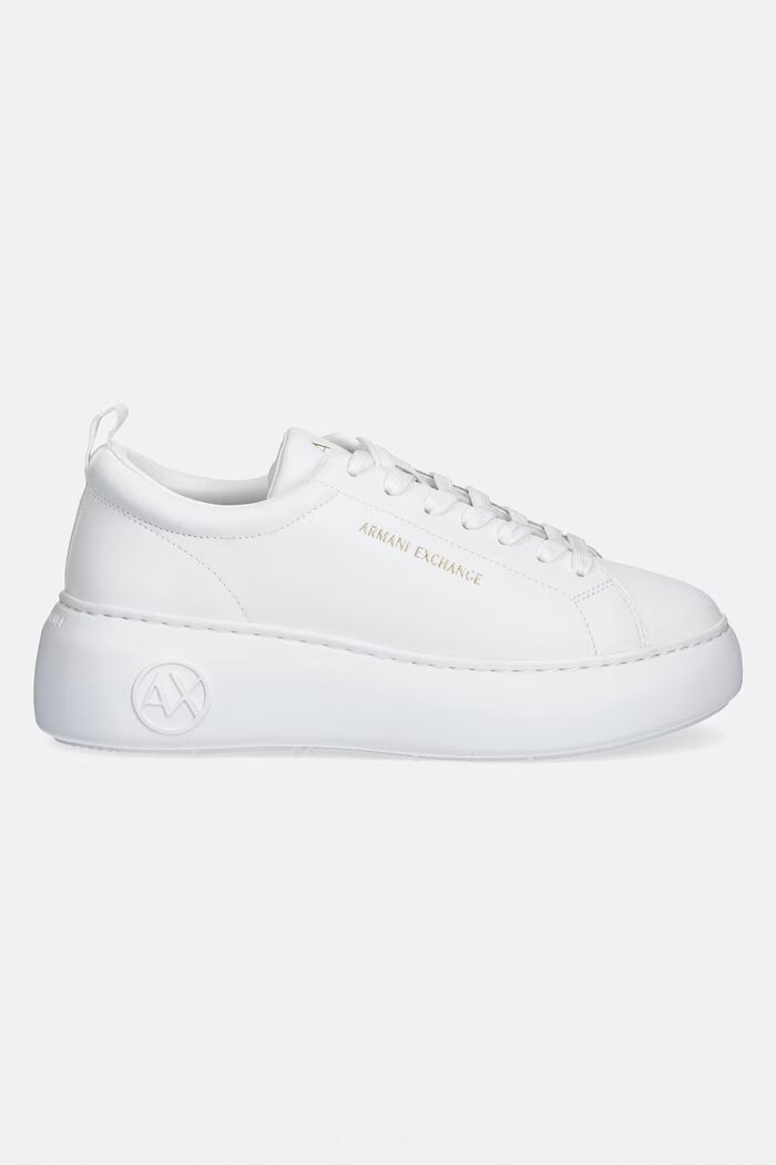 ARMANI EXCHANGE Маратонки Женски бели На платформата