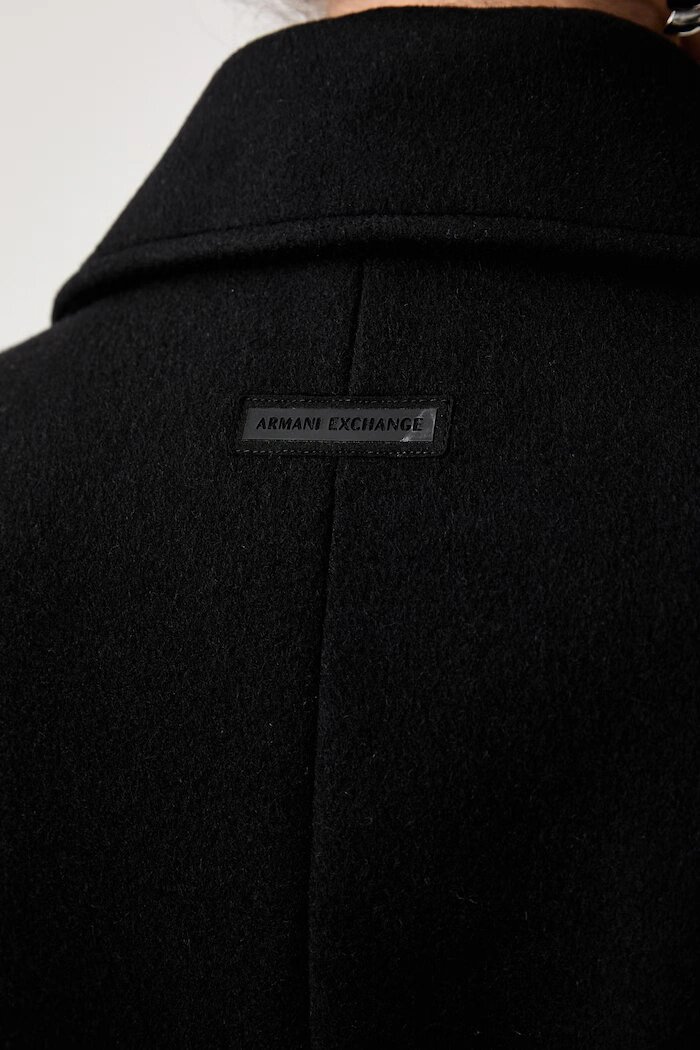 ARMANI EXCHANGE палто дамско с вълна черно XW001431 AF16206