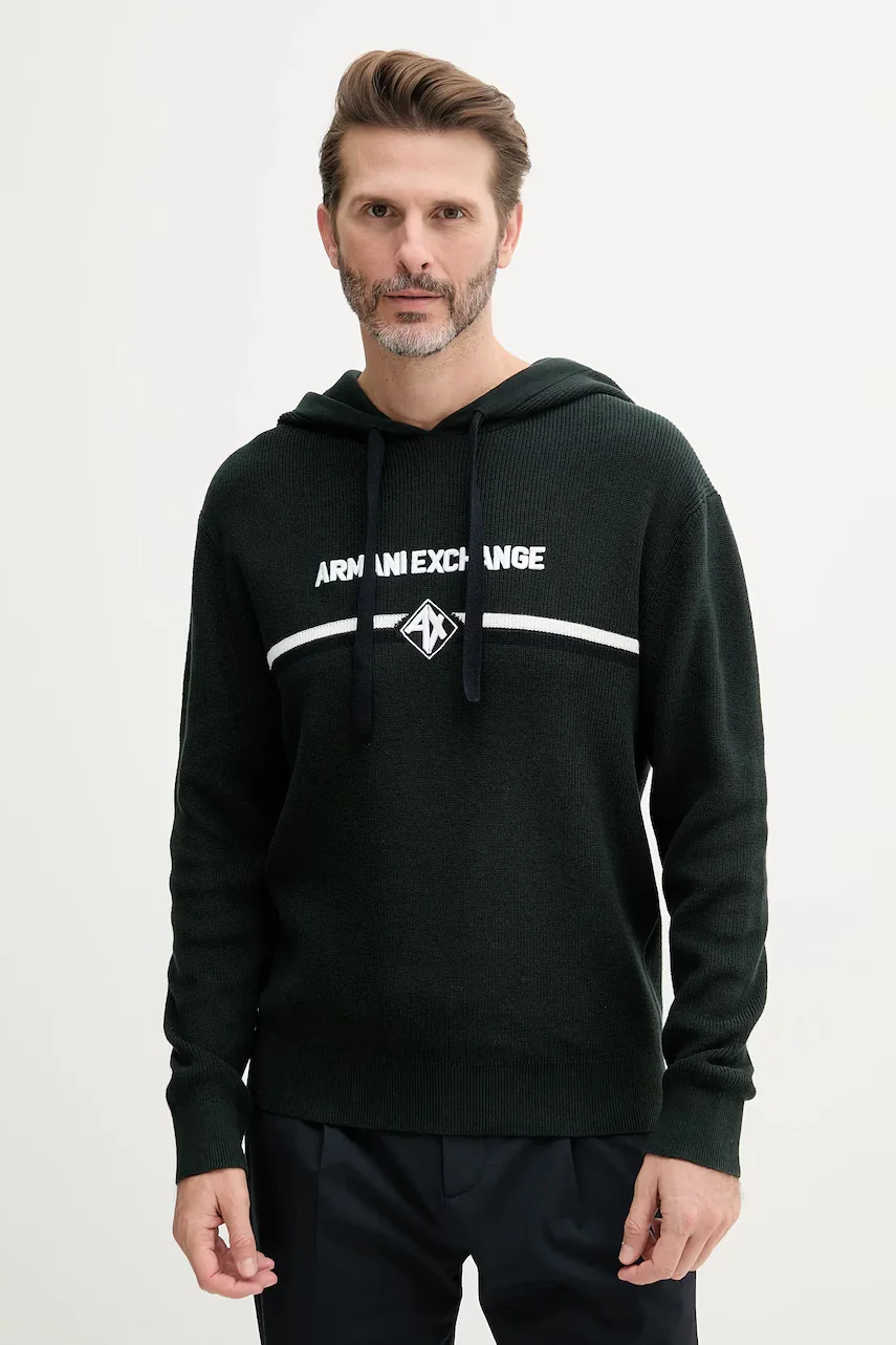 ARMANI EXCHANGE Памучен пуловер