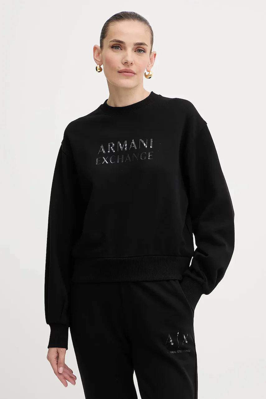 ARMANI EXCHANGE Памучен суичър