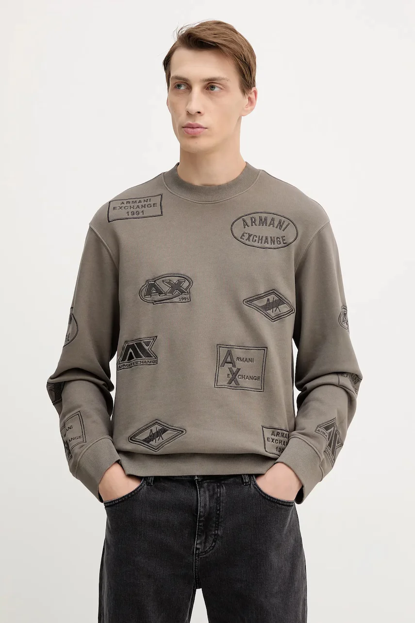 ARMANI EXCHANGE Памучен суичър