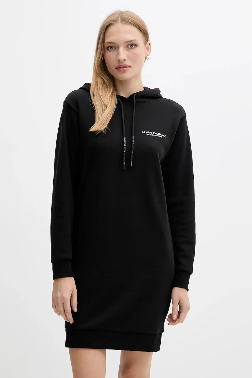 ARMANI EXCHANGE Памучна рокля