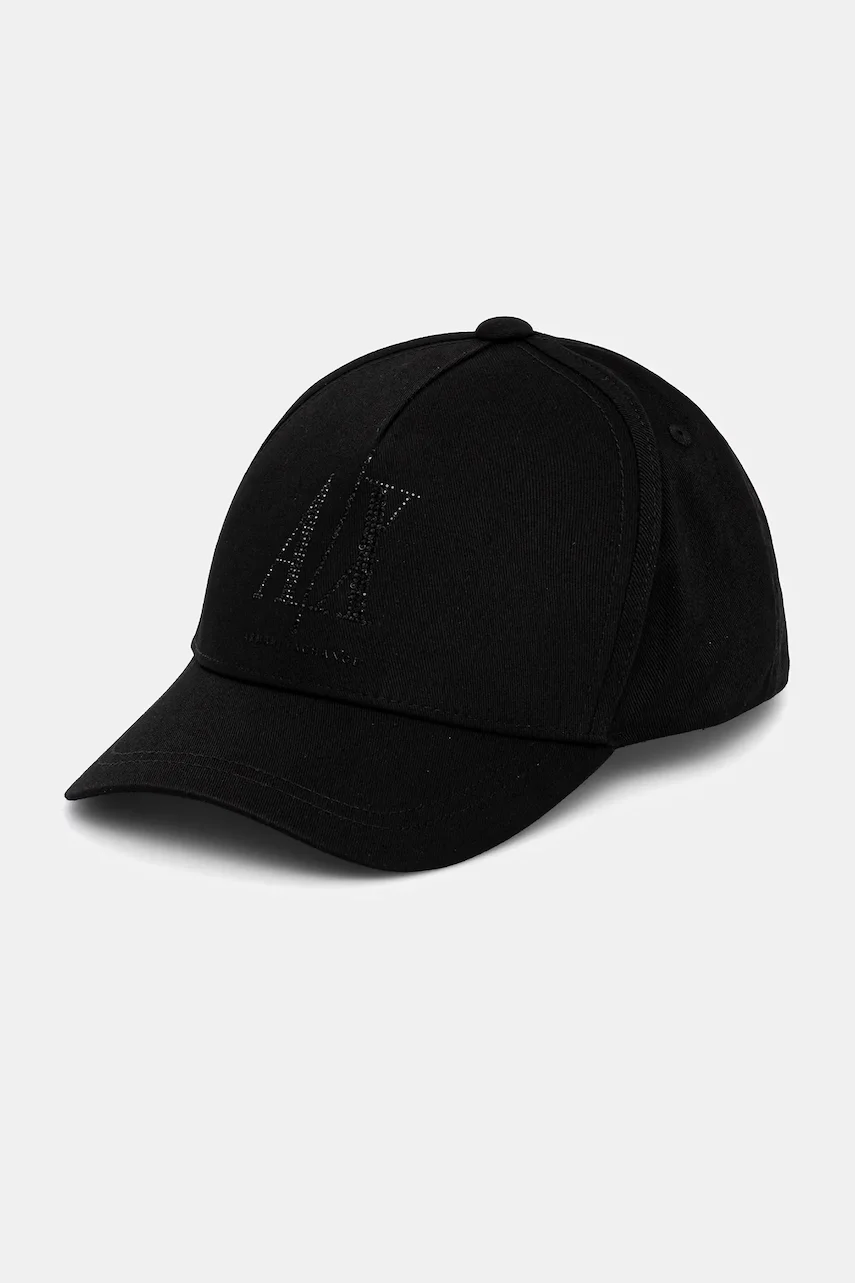 ARMANI EXCHANGE Памучна шапка с козирка