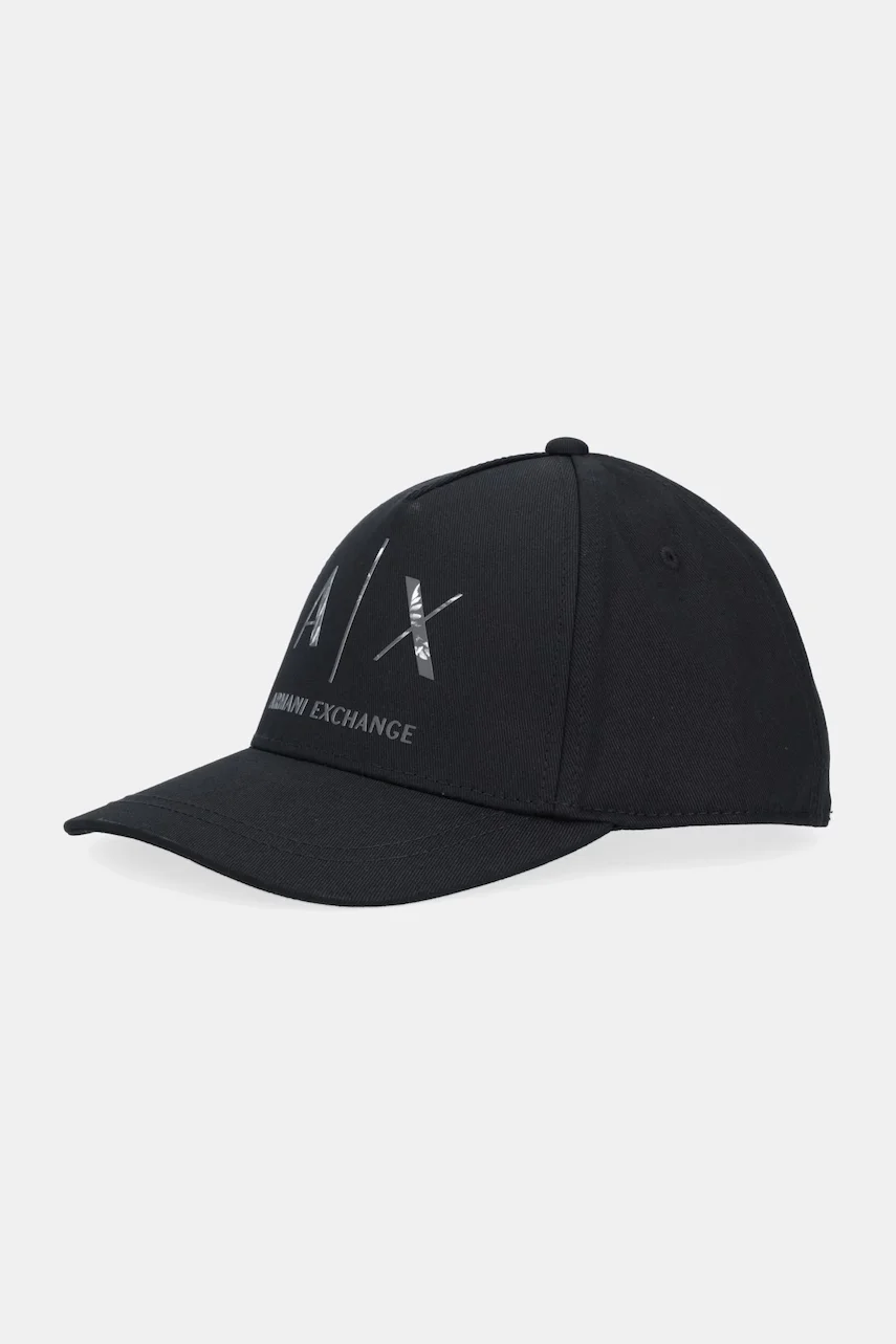 ARMANI EXCHANGE Памучна шапка с козирка