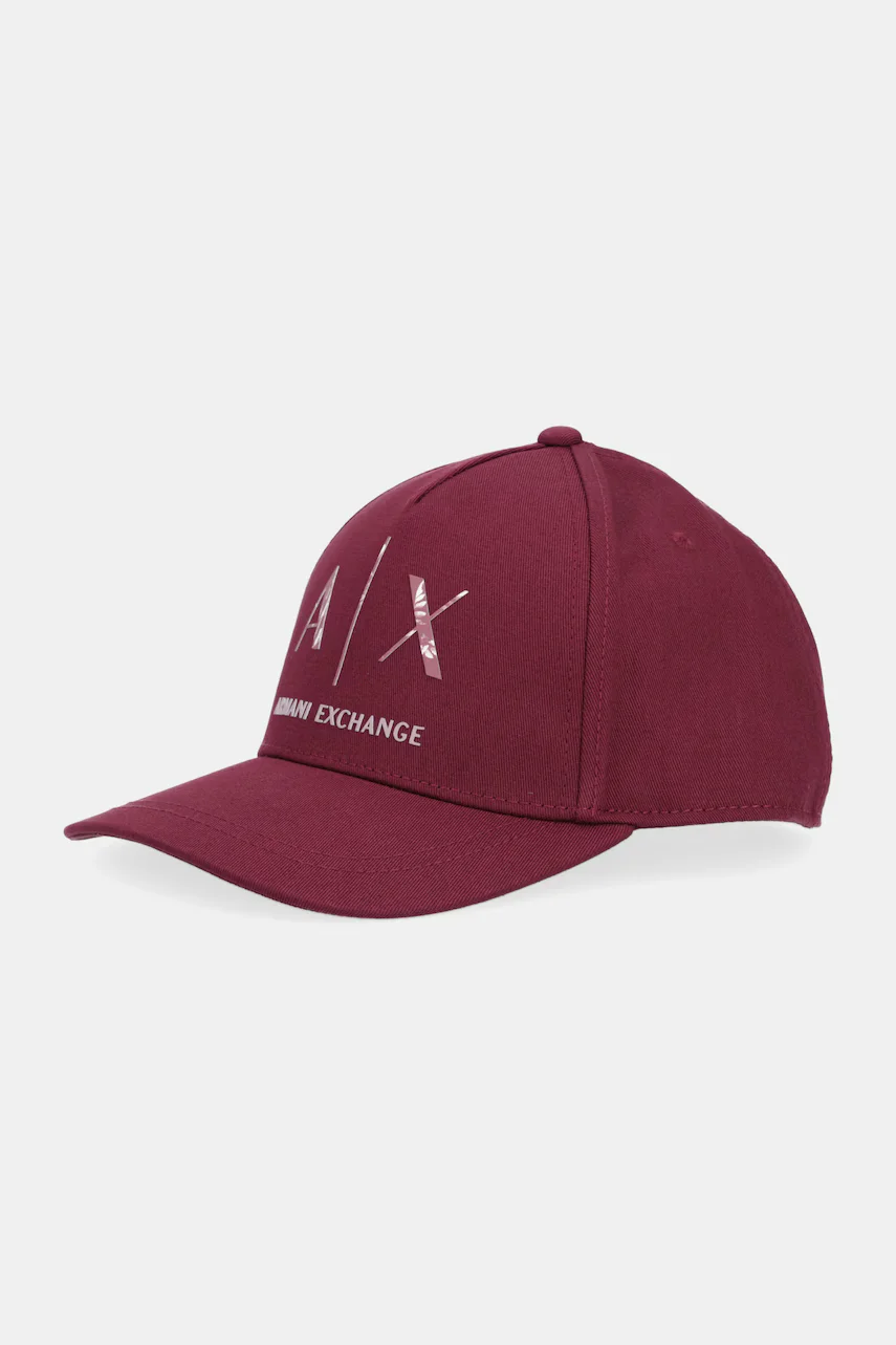 ARMANI EXCHANGE Памучна шапка с козирка