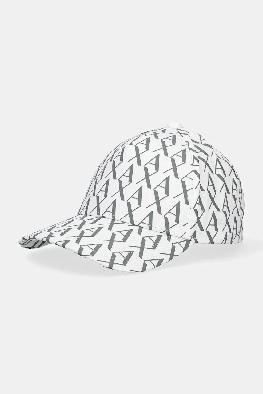 ARMANI EXCHANGE Памучна шапка с козирка